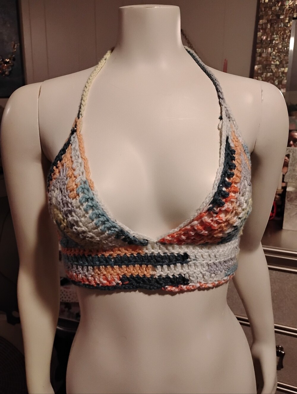 Handmade Crochet Festival Top